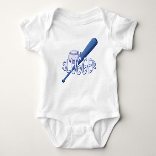 Body Bodysuit pour bébé Slugger de baseball lil (Devant)