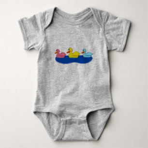 Body Bodysuit pour bébé trois canards