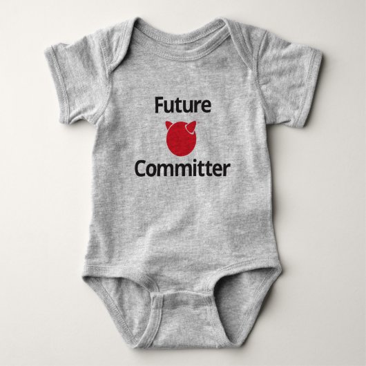 Body Bodysuit pour bébés de FreeBSD Future Committer (Devant)