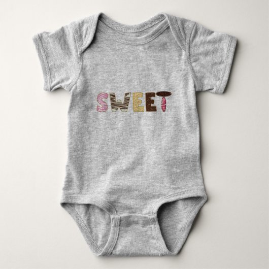 Body Bodysuit Pureté de Bébé - Adorable (Devant)