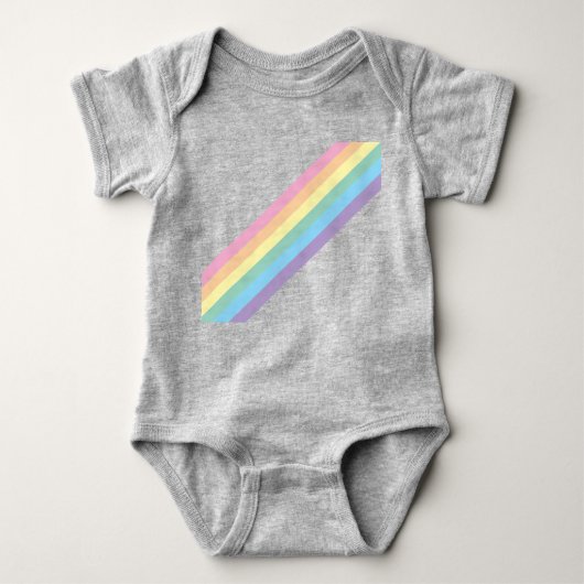 Body Bodysuit Stormy Sky & Rainbow Baby (Devant)