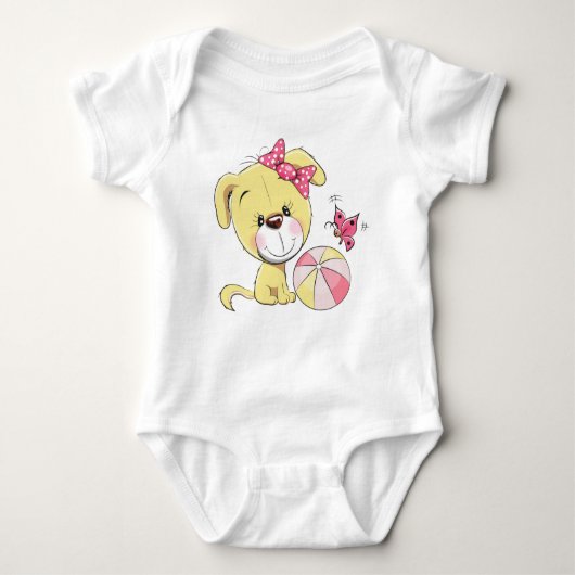 Body Bodysuit Sweet Puppy Baby Jersey (Devant)