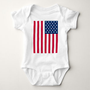 Body Bodysuit USA Flag Baby