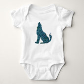Body Bodysuit Wolf Dessin Jersey (Devant)