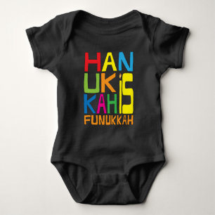 Body Bodywear Hanoukka "Hanoukka Is Funukkah"