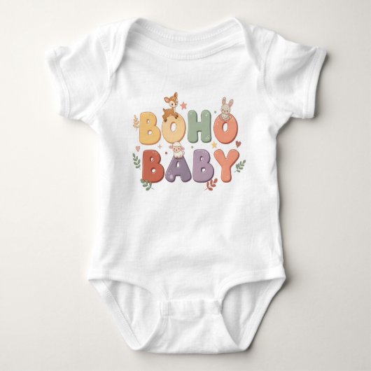 Body Boho Baby Pastel One-Piece (Devant)