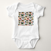 Boho Butterflies : Motif en papier peint sans cout