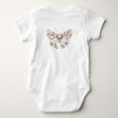 Body Boho Fleur Sauvage Floral Papillon (Dos)