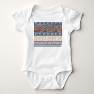 Body Boho Floral Stripes : Ethnic Seamless Collection