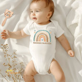 Body Boho Rainbow Blessing Baby Bodysuit