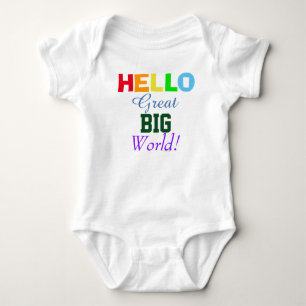 Body Bonjour Grand Grand Monde Rainbow Infant Chemise