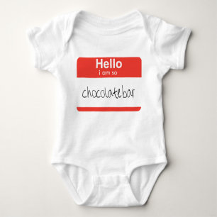Body Bonjour...Je suis "So Chocolate Bar" bébé rameper