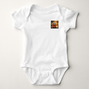Body Bonne Animée 3d Orange,
