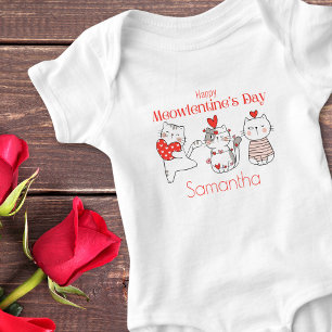 Body Bonne Meowlentine's Day Cute Cat Valentine