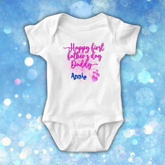 Body Bonne première Fête des pères papa |