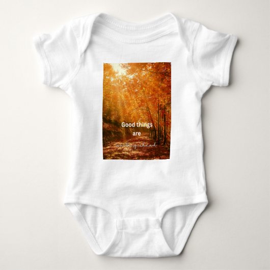 Body Bonnes Choses – Conception de Texte de Forêt au So (Devant)