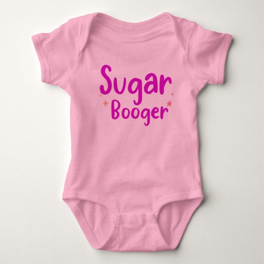 Body Booger à sucre Baby Girl Bodysuit (Devant)