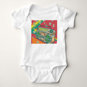 Body Boom Box Funky Conception colorée