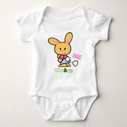 Body Boony & Co. Bonette Pooh Chemises blanches pour bé (Devant)