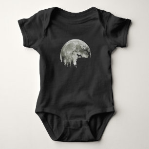 Body Border Collie silhouette On Mountain Halloween Dog