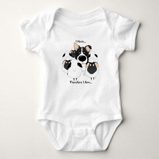 Body Border collie - troupeau d'I… par conséquent je (Devant)