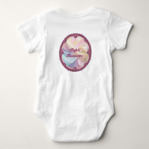 Body Bordure Fantaisie Soie Pastel Coloré Personnaliser