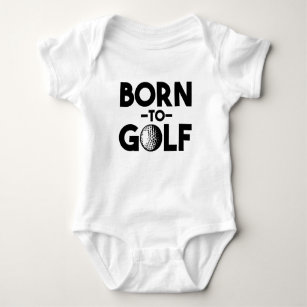 Body Born to Golf drôle petit-shirt garçon