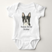 Body Boston Terrier personnalisable Chien (Devant)