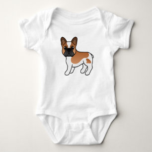 Body Bouledogue Français Rouge Pied Mignon Chien de Des