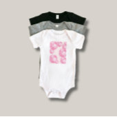 Body Boules disco roses rétro et étoiles, rétro féminin