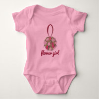 Bouquet de Mariage rose rose Flower Girl