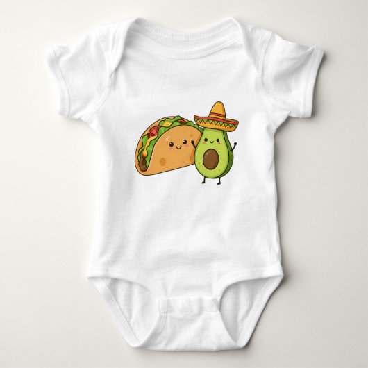 Body Bout Cute Funny Avocado & Taco (Devant)