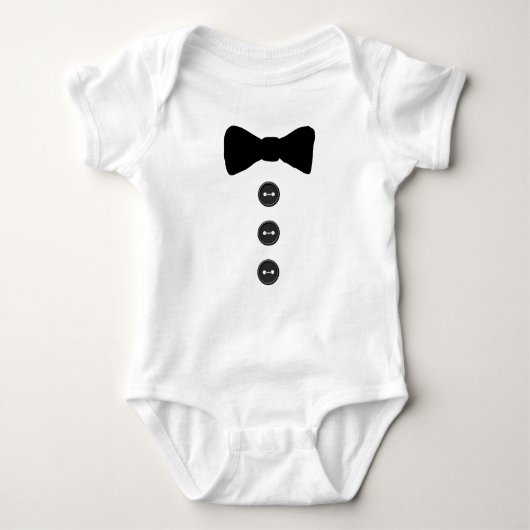 Body Bow Cravate Baby Boy's Bodysuit (Devant)