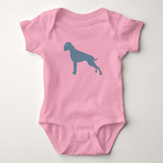 Body Boxer Hund sarcelle (Devant)