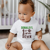 Body Boy's Football First Year Down 1st Birthday