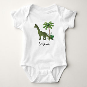 Body Brachiosaure dinosaure heureux avec nom personnali