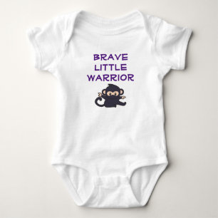 Body Brave Guerrier Drôle Mignonne Cartoon Ninja Singe