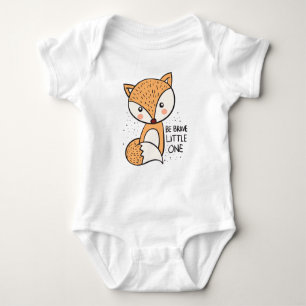 Body Brave petit renard, dessin mignon renard