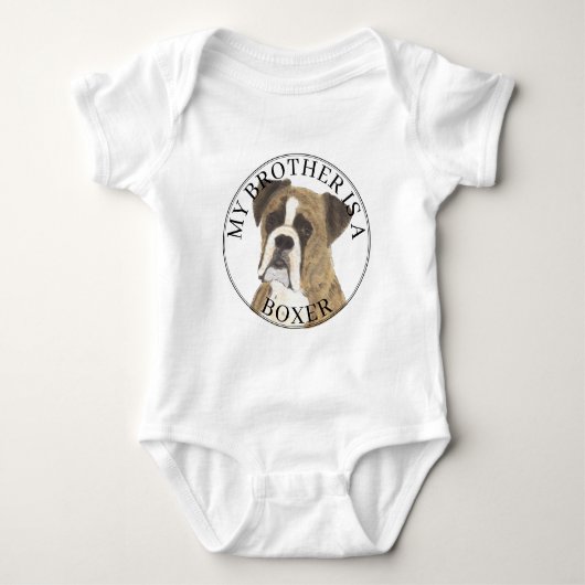 Body Brindle Boxer Chien Big Brother (Devant)