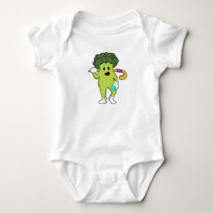 Body Broccoli à Hockey avec chauve-souris de hockey