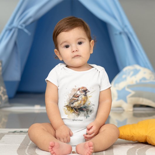 Body Bruant rustique, personnalisé