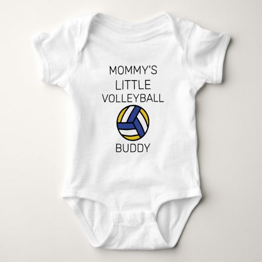 Body Buddy de la petite maman de volley-ball (Devant)