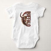 Body buffalo illustration with typo design (Dos)