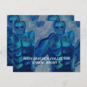 BODY BUILDER COLLECTOR KAARTEN VAN PAULA REILLY. (Voorkant / Achterkant)