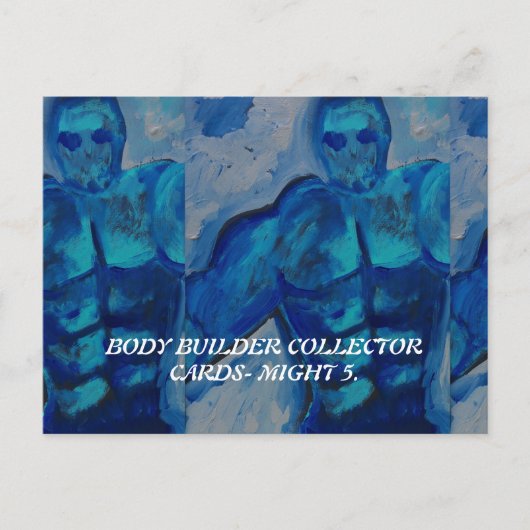 BODY BUILDER COLLECTOR KAARTEN VAN PAULA REILLY. (Voorkant)