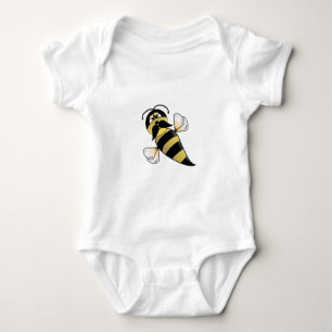 Body Bumble Bee with Mustache
