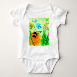 Body Bumblebee sur le pandelion