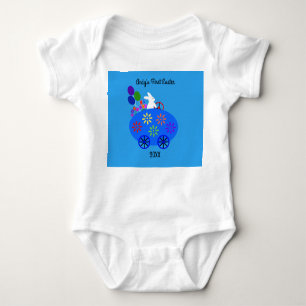 Body Bunny Riding Oeuf Voiture #2 Bodysuit bébé