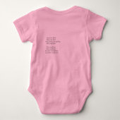 Body Buns aux croix chaudes, Comptine de Mère l'Oye Ill (Dos)