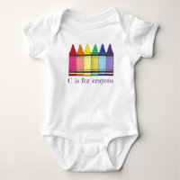 C est pour Crayons Rainbow Art Crayon Coloration